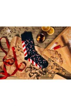 Chaussettes MANY MORNINGS SWEET X-MAS Bleu / Rouge