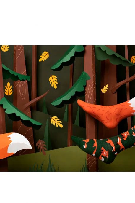 Chaussettes MANY MORNINGS The Red Fox 4 Chaussettes MANY MORNINGS The Red Fox – Image 2