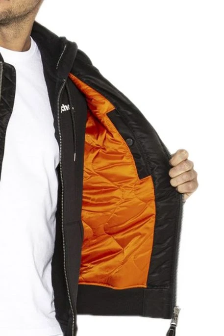 Blouson SCHOTT BOMBER CWU Black 4 Blouson SCHOTT BOMBER CWU Black – Image 2