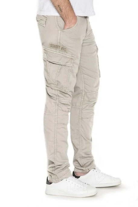 Pantalon Cargo SCHOTT TR RANGER 70 Ciment 3 Pantalon Cargo SCHOTT TR RANGER 70 Ciment