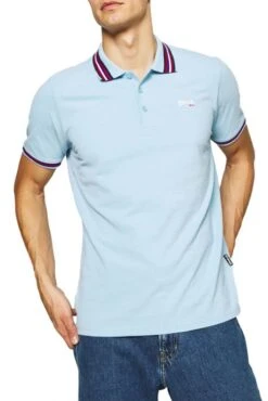 Polo SCHOTT PSHENRY Sky Blue 6 Polo SCHOTT PSHENRY Sky Blue -Hommes Mode Vêtements Magasin schott 22771 6