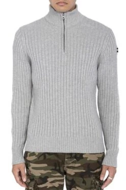 Pull Camionneur SCHOTT PLECORAGE2 Light Grey 7 Pull Camionneur SCHOTT PLECORAGE2 Light Grey -Hommes Mode Vêtements Magasin schott 23909 1