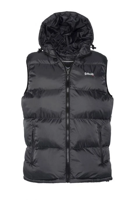 Doudoune Sans Manches SCHOTT IDAHO2V Black 4 Doudoune Sans Manches SCHOTT IDAHO2V Black – Image 2