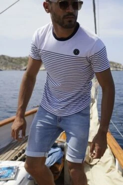 Tee Shirt LE TEMPS DES CERISES TORSY White 8 Tee Shirt LE TEMPS DES CERISES TORSY White -Hommes Mode Vêtements Magasin tdc 26922 1