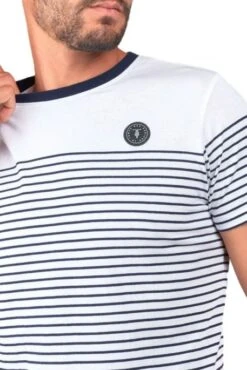 Tee Shirt LE TEMPS DES CERISES TORSY White 7 Tee Shirt LE TEMPS DES CERISES TORSY White -Hommes Mode Vêtements Magasin tdc 26922 3