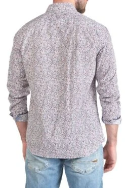 Chemise LE TEMPS DES CERISES FLAM Pink -Hommes Mode Vêtements Magasin tdc hflam pink 2