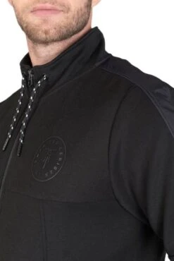 Sweat Zippé LE TEMPS DES CERISES GIMO Black -Hommes Mode Vêtements Magasin tdc hgimo black 4