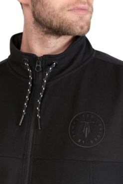Sweat Zippé LE TEMPS DES CERISES GIMO Black -Hommes Mode Vêtements Magasin tdc hgimo black 5