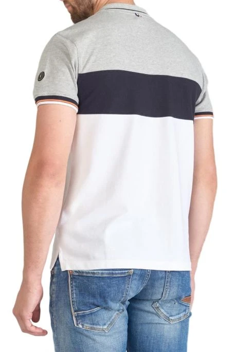 Polo LE TEMPS DES CERISES LEOS Grey Melange 7 Polo LE TEMPS DES CERISES LEOS Grey Melange – Image 5