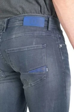 LE TEMPS DES CERISES Jean TEMPS DES CERISES 711 Blue Anthracite -Hommes Mode Vêtements Magasin tdc jh711musw1456 3316 blue 4