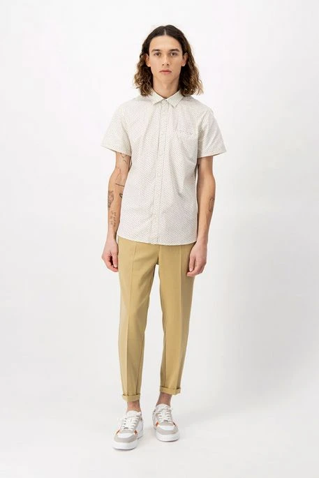 Chemise TEDDY SMITH CUT Blanc/Ivoire 3 Chemise TEDDY SMITH CUT Blanc/Ivoire