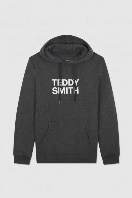 Sweat TEDDY SMITH SICLASS HOODY Melange Black 3 Sweat TEDDY SMITH SICLASS HOODY Melange Black