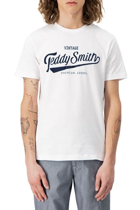 Tee-shirt TEDDY SMITH GOJO Blanc 3 Tee-shirt TEDDY SMITH GOJO Blanc