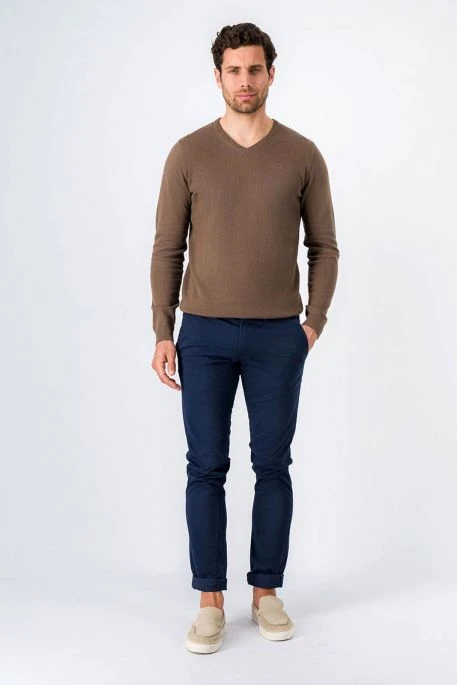 Pull TEDDY SMITH PULSER 2 Chatain 5 Pull TEDDY SMITH PULSER 2 Chatain – Image 3