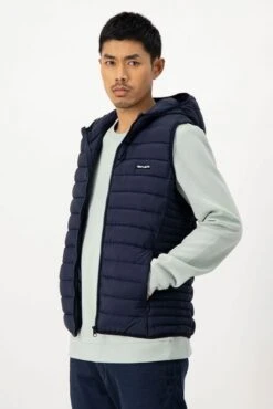Doudoune TEDDY SMITH TERRY HOOD Total Navy