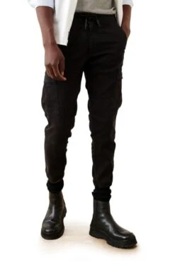 Pantalon TEDDY SMITH PIKERS 2 Cargo Black -Hommes Mode Vêtements Magasin teddy smith 10115962 125a 1