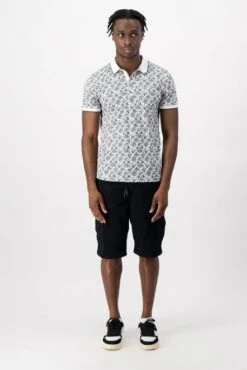 Polo TEDDY SMITH PASY 2 Blanc Floral 6 Polo TEDDY SMITH PASY 2 Blanc Floral -Hommes Mode Vêtements Magasin teddy smith 11315269 202a9 3