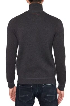 Gilet TEDDY SMITH ETTORE Melange Black -Hommes Mode Vêtements Magasin teddy smith 21556 2