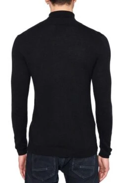 Pull Col Roulé TEDDY SMITH LOKI Noir 6 Pull Col Roulé TEDDY SMITH LOKI Noir -Hommes Mode Vêtements Magasin teddy smith 21660 2