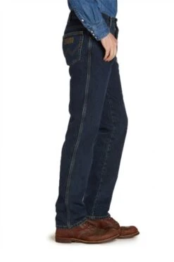 Jean WRANGLER TEXAS Blue Black -Hommes Mode Vêtements Magasin texas blue b3