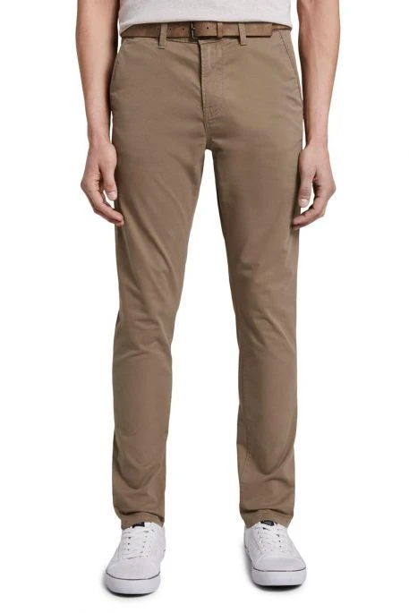 Chino TOM TAILOR BELT Beige 3 Chino TOM TAILOR BELT Beige