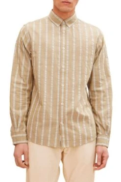 Chemise TOM TAILOR Olive Check 9 Chemise TOM TAILOR Olive Check -Hommes Mode Vêtements Magasin tom tailor 22902 1