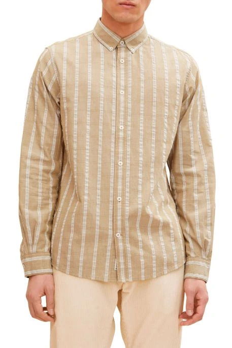 Chemise TOM TAILOR Olive Check 6 Chemise TOM TAILOR Olive Check – Image 4