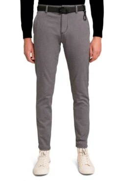 Pantalon Chino TOM TAILOR Grey Anthra Dobby -Hommes Mode Vêtements Magasin tom tailor 22924 1
