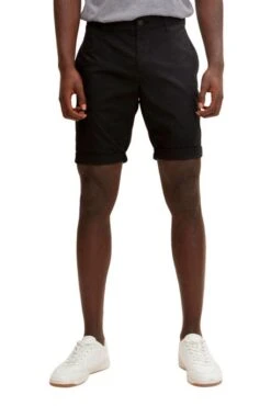 Short Chino TOM TAILOR Black 8 Short Chino TOM TAILOR Black -Hommes Mode Vêtements Magasin tom tailor 23078 1