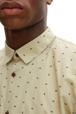Chemise TOM TAILOR Olive Abstract Flower Print 7 Chemise TOM TAILOR Olive Abstract Flower Print -Hommes Mode Vêtements Magasin tom tailor 23082 3