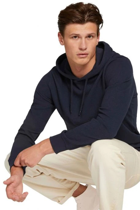 Sweat à Capuche TOM TAILOR Sky Captain Blue 4 Sweat à Capuche TOM TAILOR Sky Captain Blue – Image 2