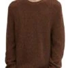 Pull TOM TAILOR Navy Brown Mouline 1 Pull TOM TAILOR Navy Brown Mouline -Hommes Mode Vêtements Magasin tt 1032292 .2 jpg