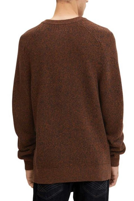 Pull TOM TAILOR Navy Brown Mouline 4 Pull TOM TAILOR Navy Brown Mouline – Image 2