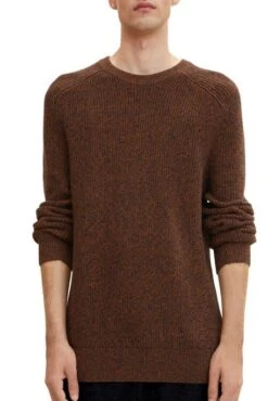 Pull TOM TAILOR Navy Brown Mouline 9 Pull TOM TAILOR Navy Brown Mouline -Hommes Mode Vêtements Magasin tt 1032292 .4 jpg