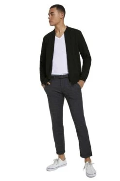 Chino TOM TAILOR Grey Brown Check Yarn Dye -Hommes Mode Vêtements Magasin tt 20077 4