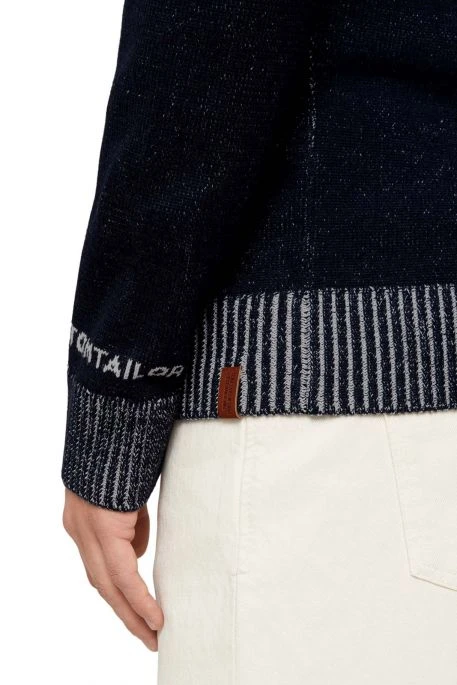 Pull TOM TAILORCOARSE RIB Sky Blue 4 Pull TOM TAILORCOARSE RIB Sky Blue – Image 2