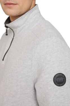 Sweat TOM TAILOR Stone Grey -Hommes Mode Vêtements Magasin tt 22623 4