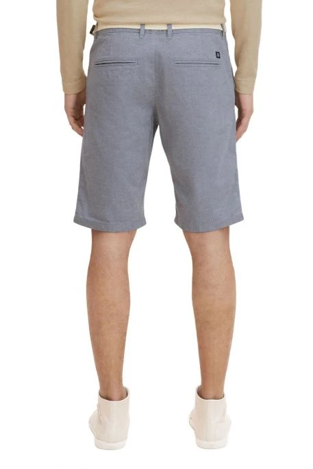Short Chino TOM TAILOR Medium Grey Yarn Dye Stripe 7 Short Chino TOM TAILOR Medium Grey Yarn Dye Stripe – Image 5