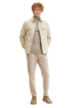 Pull Col Roulé TOM TAILOR Cloud Grey Brown Melange 8 Pull Col Roulé TOM TAILOR Cloud Grey Brown Melange -Hommes Mode Vêtements Magasin tt 23755 3