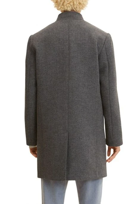 Blouson TOM TAILOR Dark Grey Black Herringbone 3 Blouson TOM TAILOR Dark Grey Black Herringbone