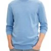 Pull TOM TAILOR BASIC Light Blue -Hommes Mode Vêtements Magasin tt 24237 1