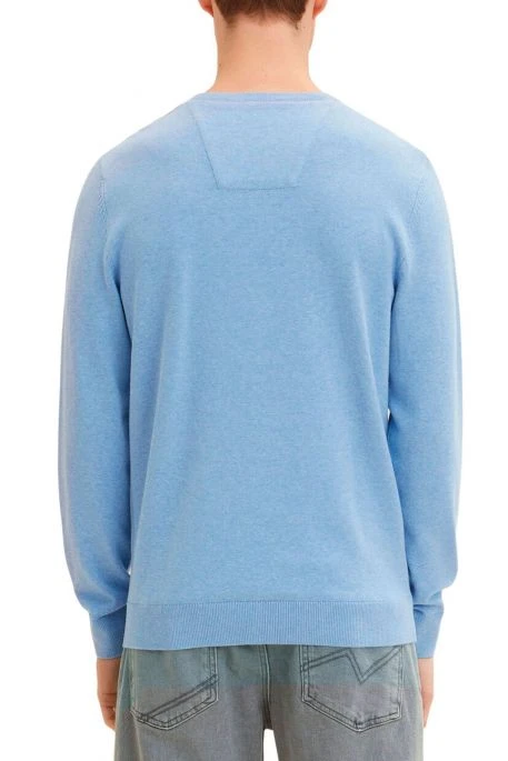 Pull TOM TAILOR BASIC Light Blue 4 Pull TOM TAILOR BASIC Light Blue – Image 2