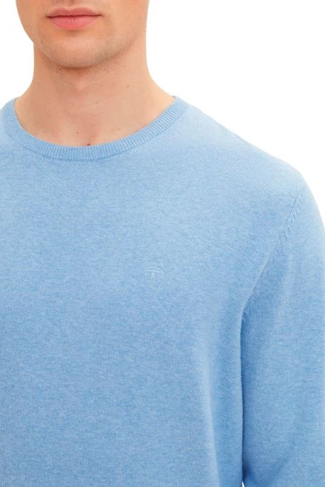 Pull TOM TAILOR BASIC Light Blue 5 Pull TOM TAILOR BASIC Light Blue – Image 3
