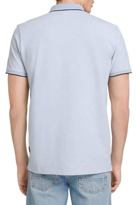 Polo TOM TAILOR Foggy Blue 5 Polo TOM TAILOR Foggy Blue – Image 3