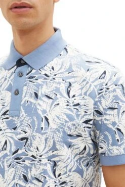 Polo TOM TAILOR Off White 7 Polo TOM TAILOR Off White -Hommes Mode Vêtements Magasin tt 24708 3