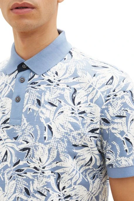 Polo TOM TAILOR Off White 5 Polo TOM TAILOR Off White – Image 3