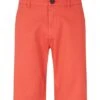 Bermuda TOM TAILOR CHINO Plain Red -Hommes Mode Vêtements Magasin tt 24732 1