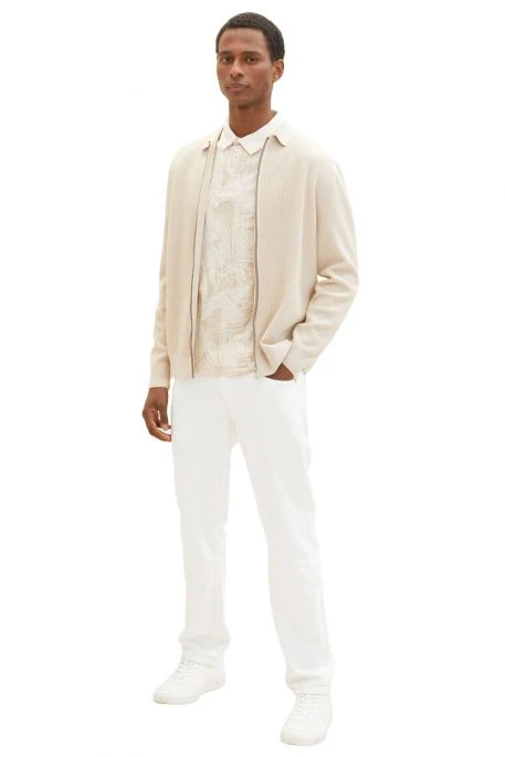 Polo TOM TAILOR PALMIER White 4 Polo TOM TAILOR PALMIER White – Image 2