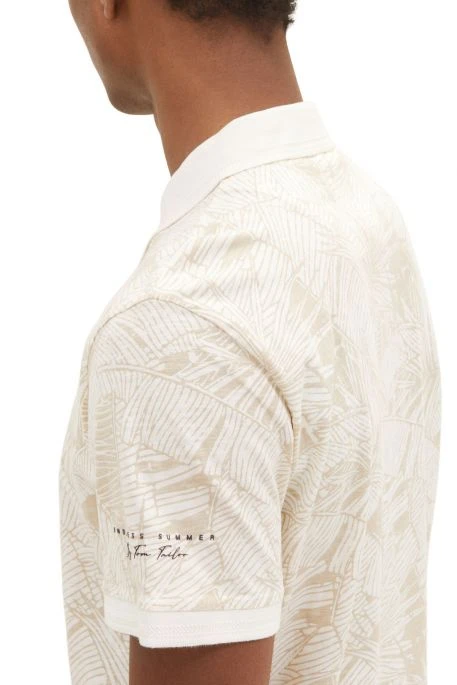 Polo TOM TAILOR PALMIER White 6 Polo TOM TAILOR PALMIER White – Image 4