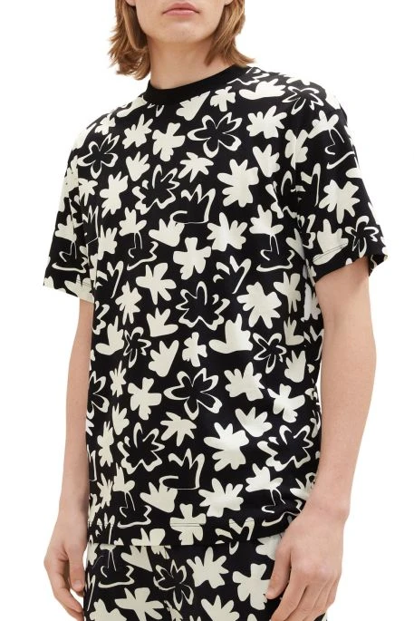 Tee Shirt TOM TAILOR FLOWER Black 6 Tee Shirt TOM TAILOR FLOWER Black – Image 4